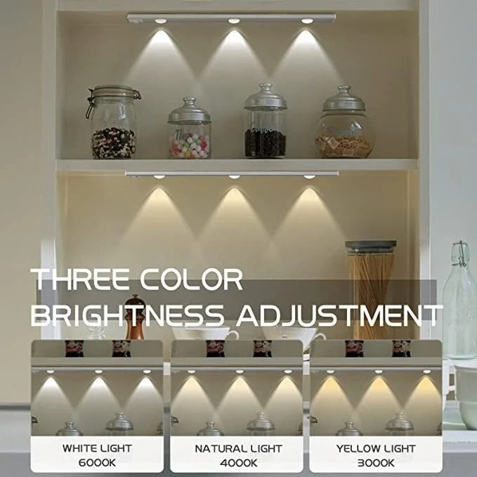 🔥49% OFF💡THREE color temperature led motion sensor cabinet light