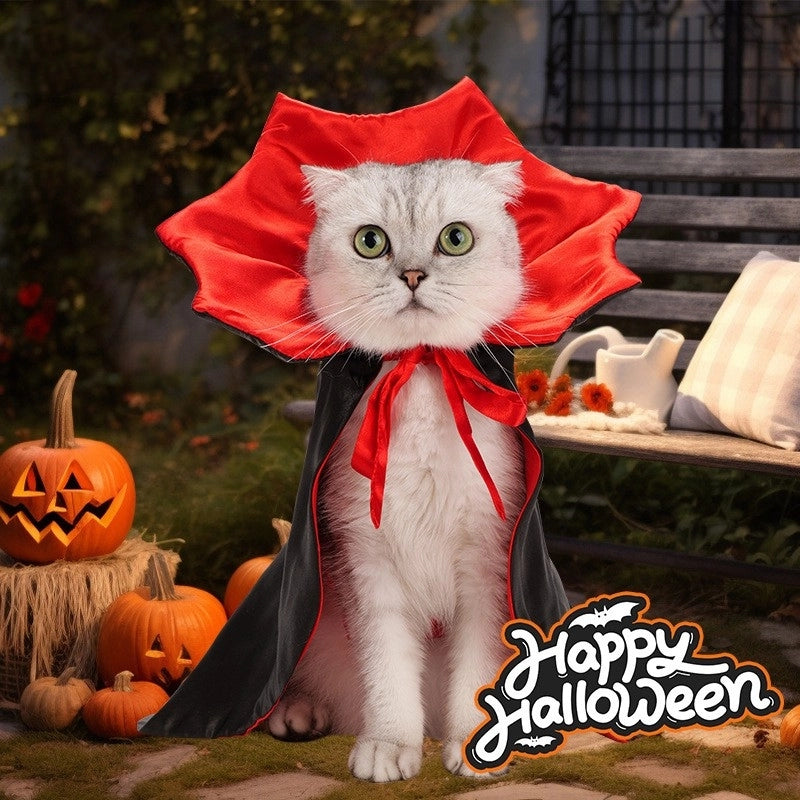 Cool Style Cloth Halloween Solid Color Pet Clothing