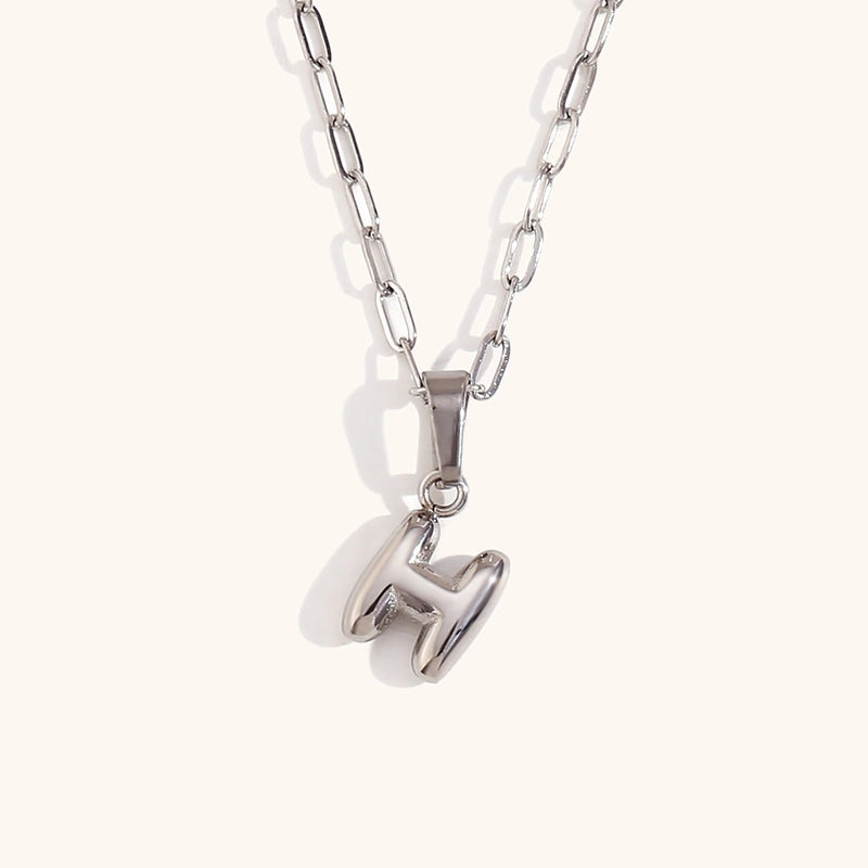 Minimalist Commute Letter Stainless Steel Titanium Steel Plating Gold Plated Pendant Necklace