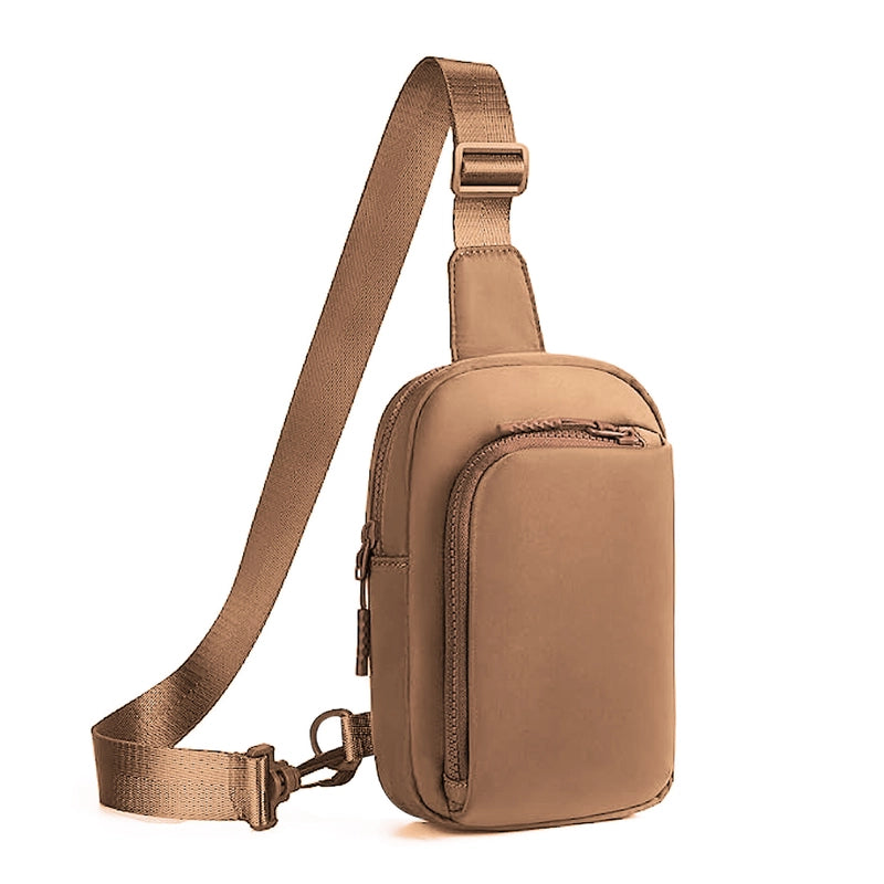 Unisex Basic Solid Color Polyester Waterproof Waist Bags