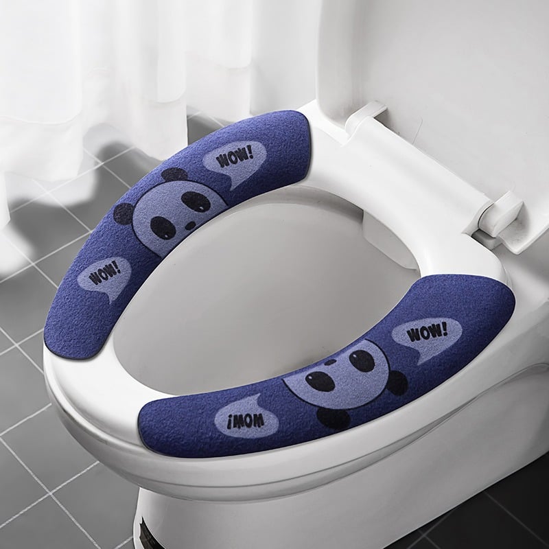 Stick-on Toilet Seat Washable & Cuttable