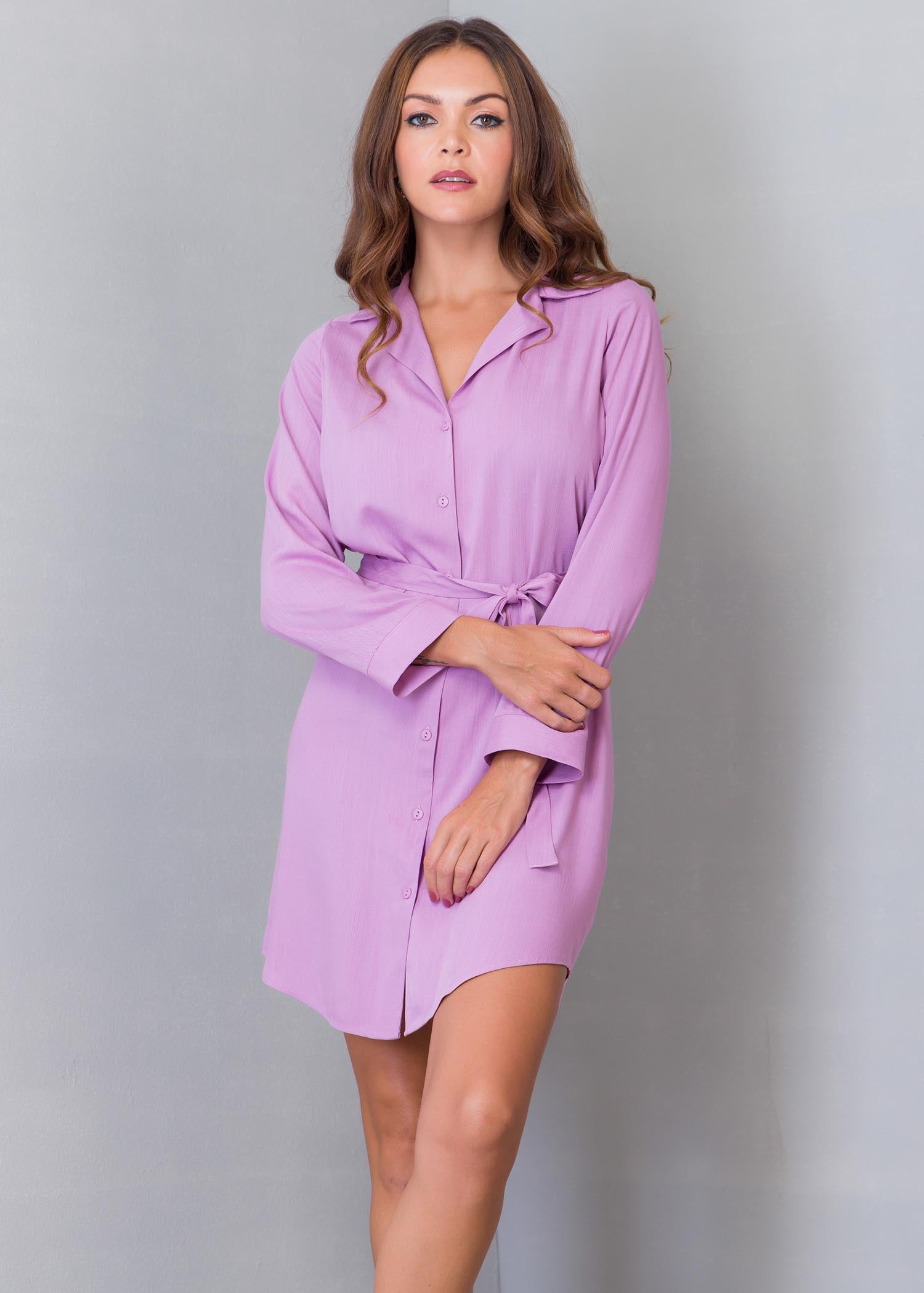 Long Sleeve Shirt Dress