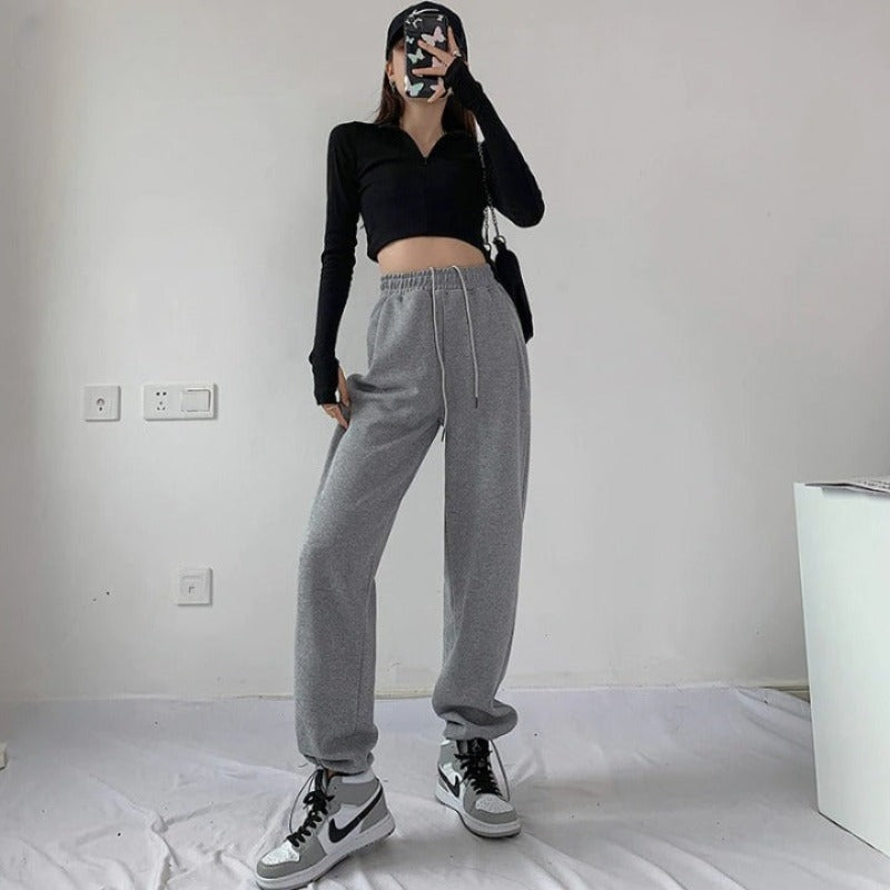 Women's High Waist Casual Joggers