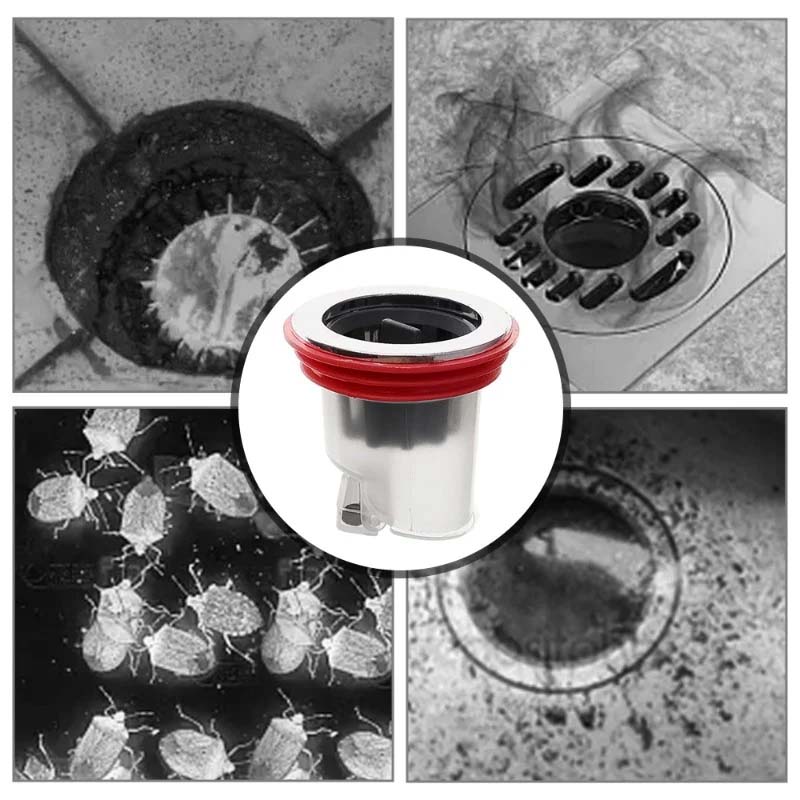 New gravity drainage and deodorant filter