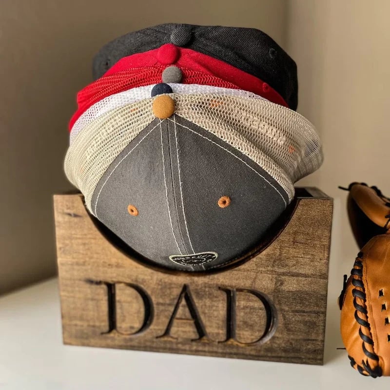 Father's Day Sale 49% OFF🔥Handmade Wooden Hat Holder