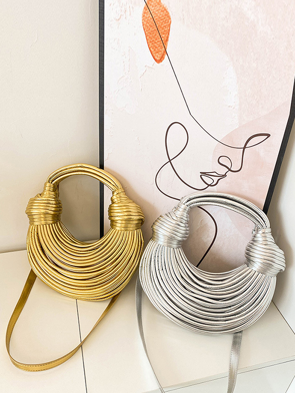 Geometric Zipper Handbags