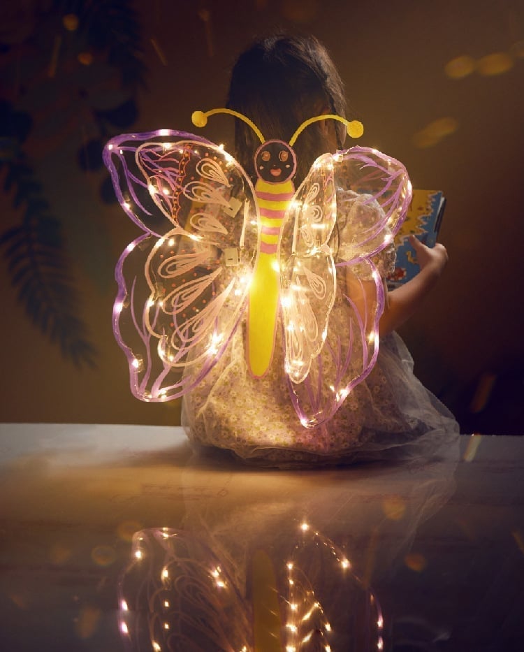 Pintado de mariposas luminosas transparentes DIY🦋Compra 2 Envío Gratis