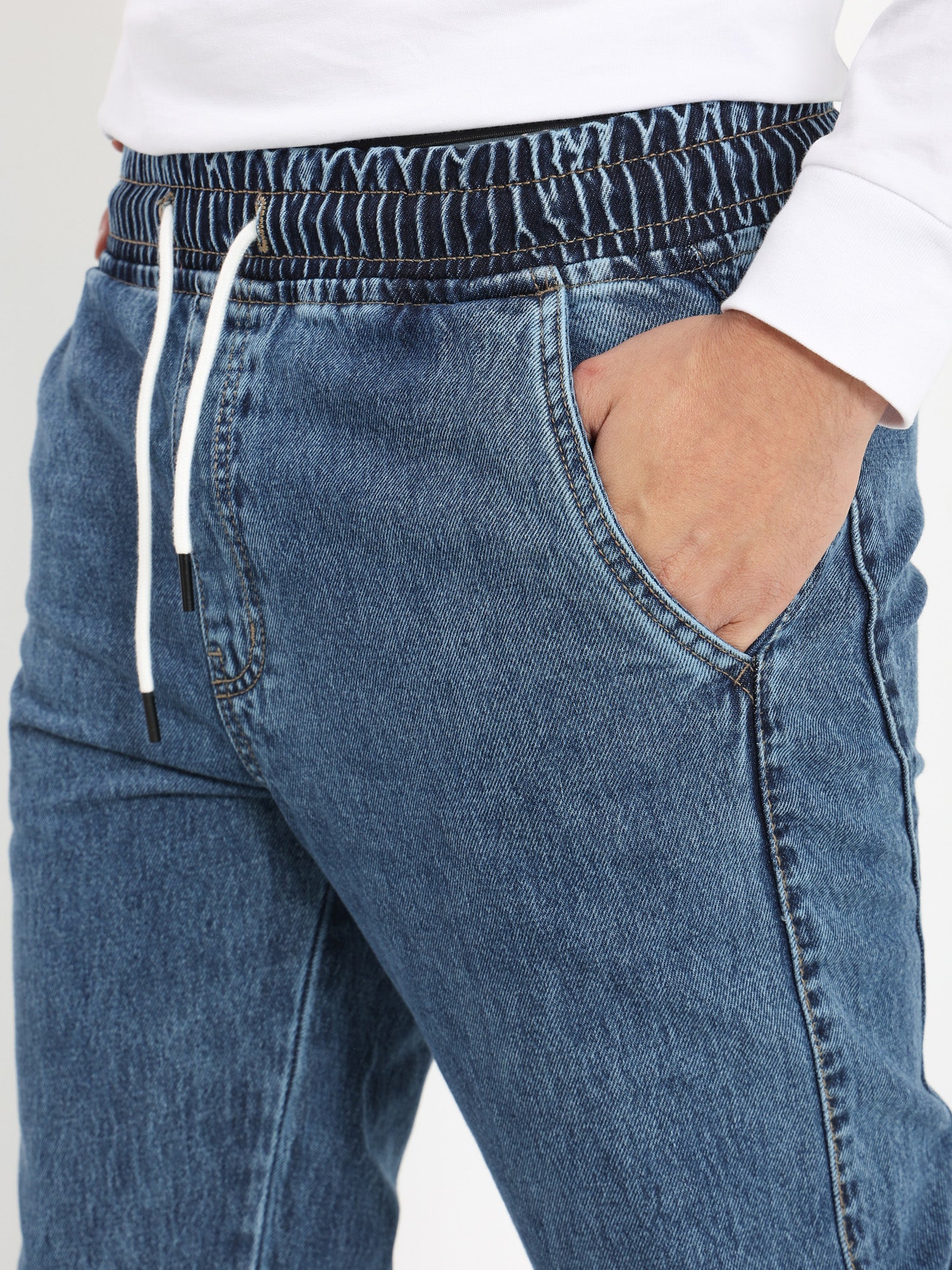 Basic Jeans Jogger Denim