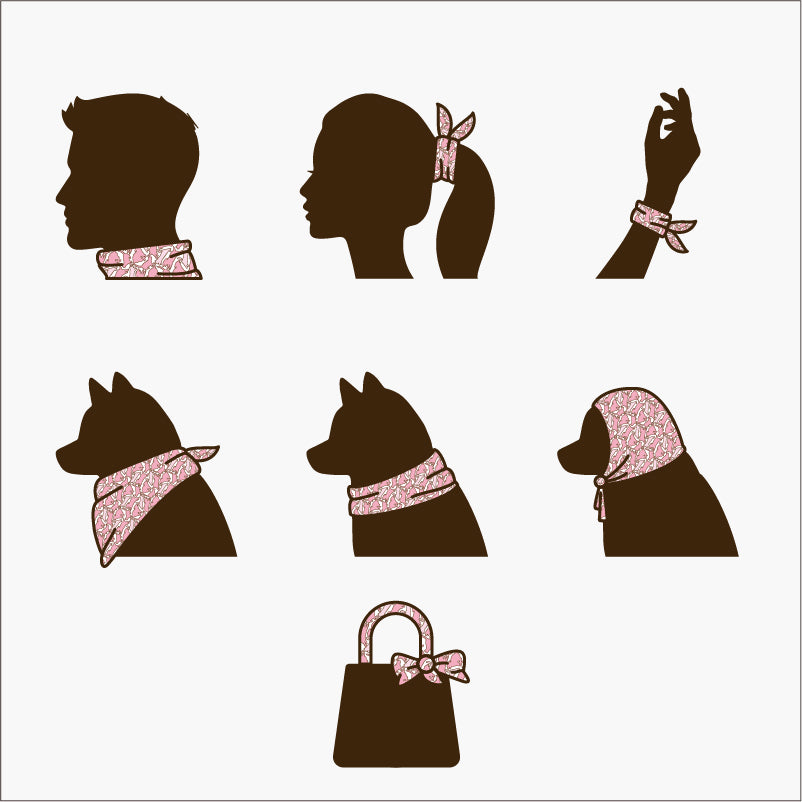 FUNNYFUZZY X Klarna Pet & Human Scarf