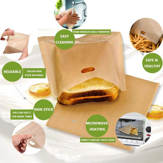 (HOT SALE-48% OFF)-Reusable Toaster Bag