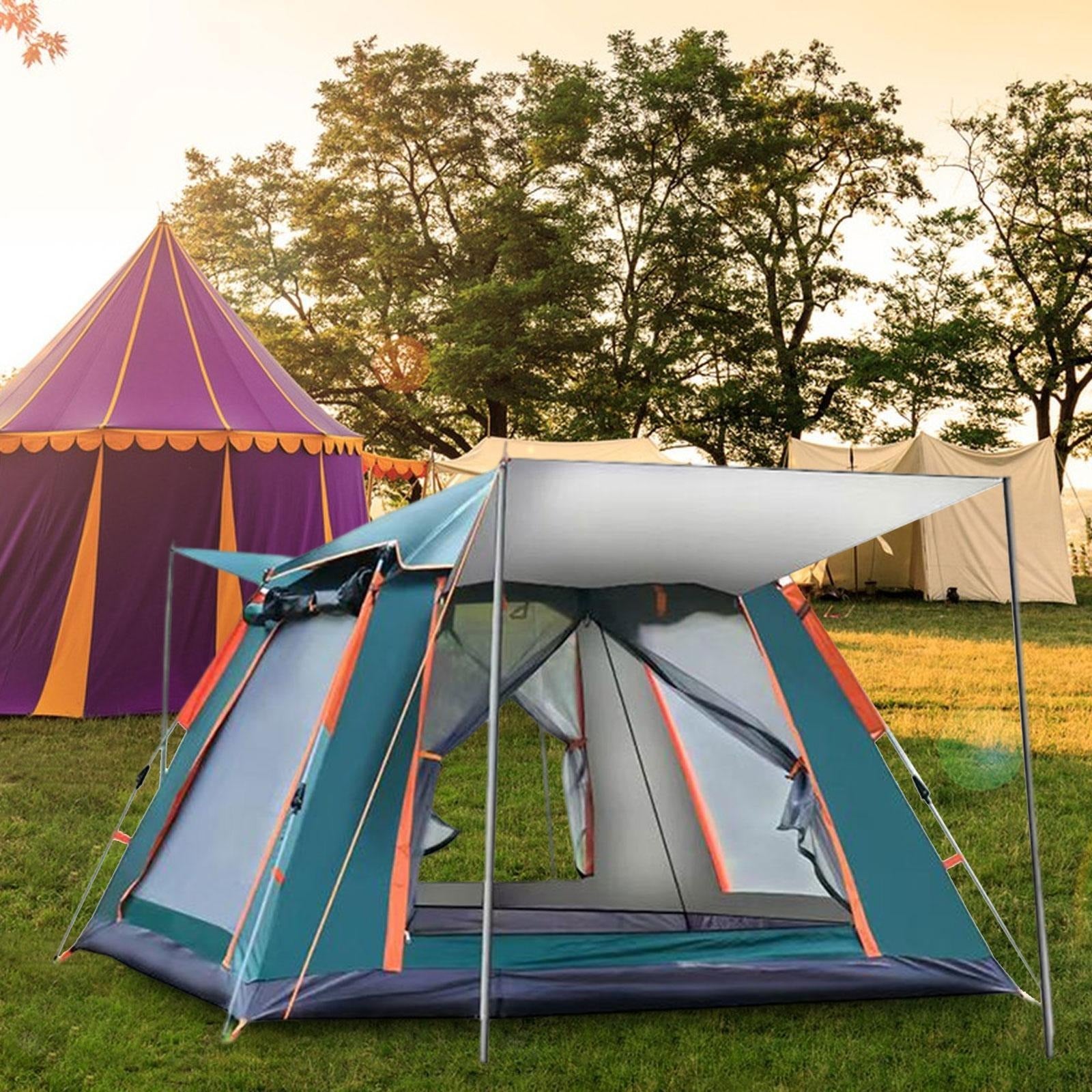 Instant Automatic Camping Tent Sun Protection with Cabin Tent 6-10person