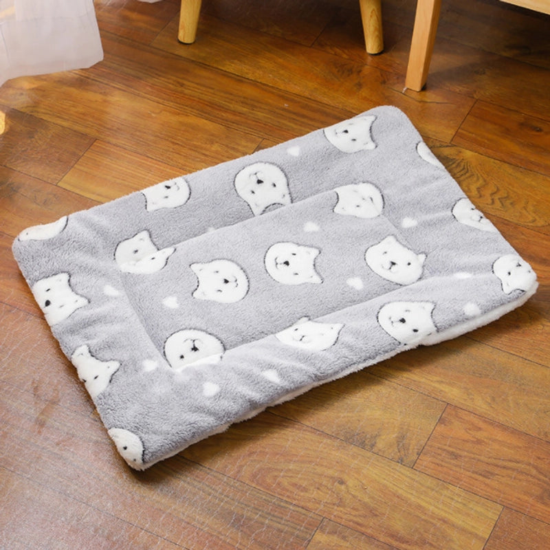 Pet Sleeping Mat Thickened Autumn And Winter Warm Mat Cat Dog Universal Blanket Mat Pet Mat