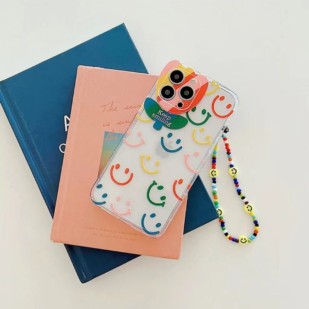 Smile Phone Case With Charm