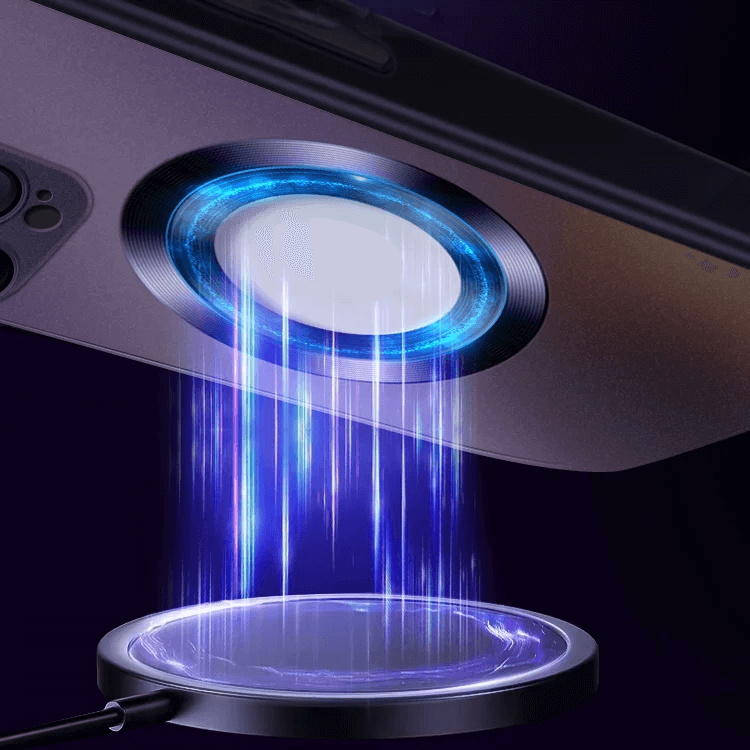 Magnetic AG Glass Frosted Case With Camera Lens Protector For iPhone 14 13