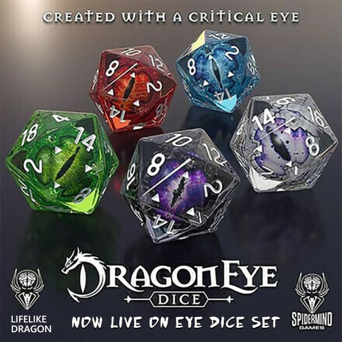 ⏰Promotion 48% OFF💥Lifelike Green Dragon Eye Dice