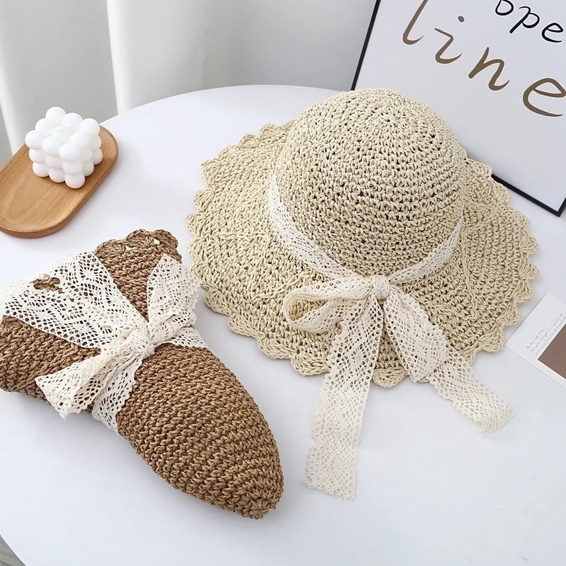 Women's Basic Solid Color Big Eaves Bucket Hat