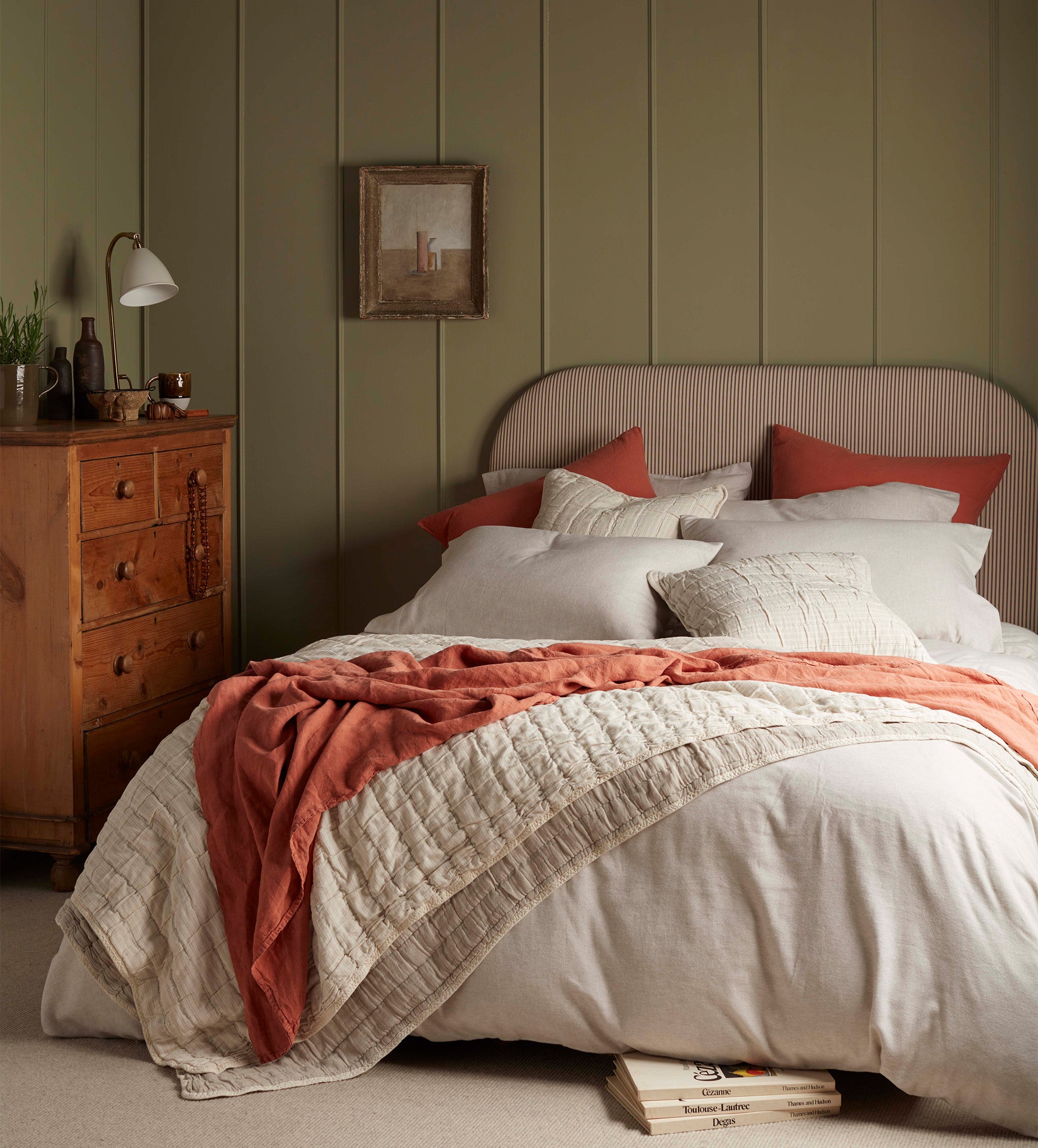 Natural Henry Brushed 100% Cotton Pillowcase