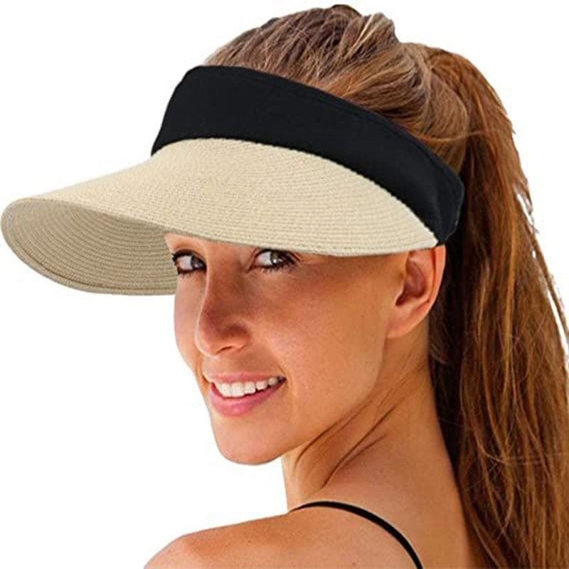 Gorra de playa con protección UV para el verano Packale plegable