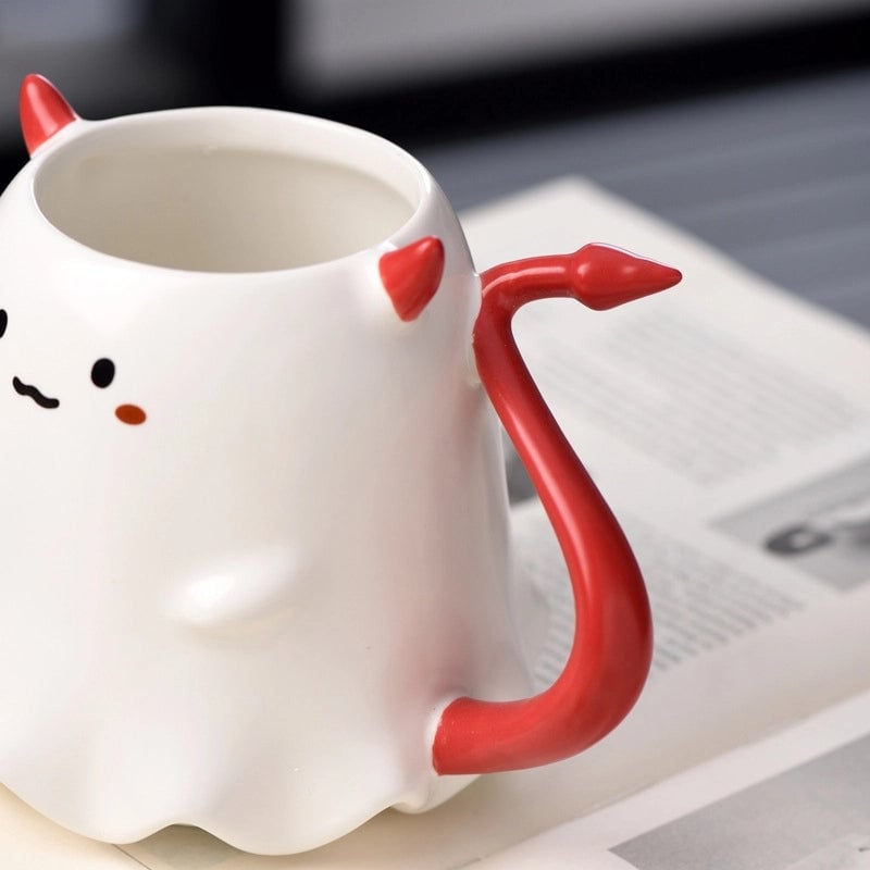 Halloween Casual Vacation Cartoon Ceramics Water Bottles 1 Piece