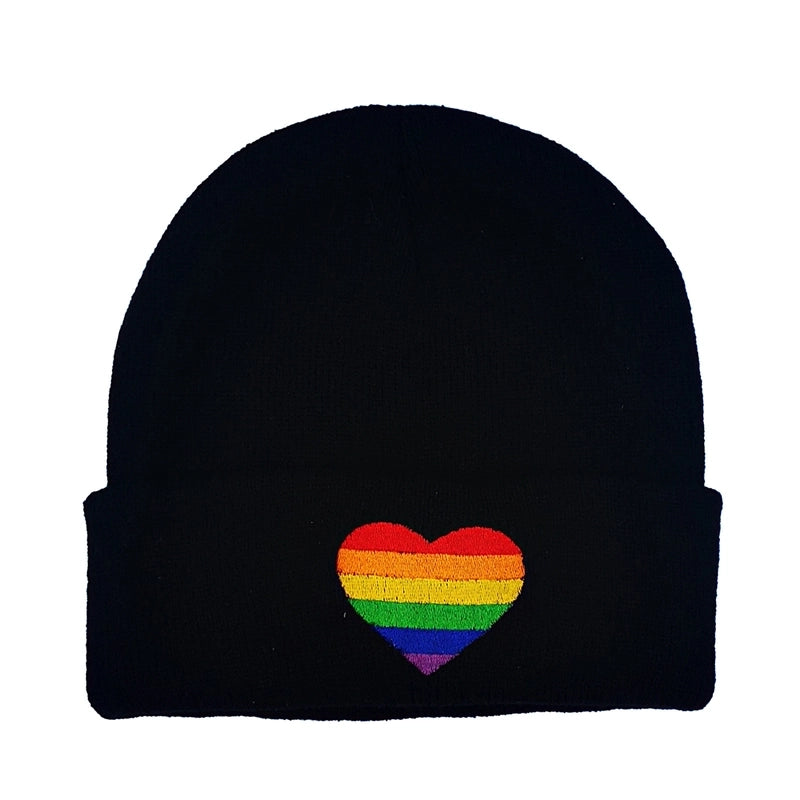 Women's Casual Heart Shape Eaveless Wool Cap