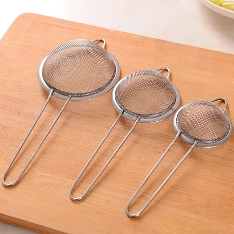 3Pcs Tea Strainer Set