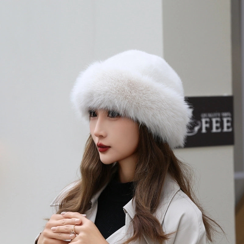 Women's Basic Minimalist Solid Color Eaveless Bucket Hat