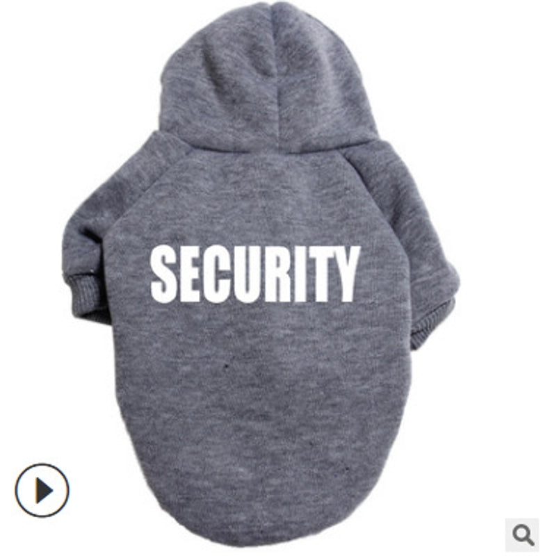 Minimalist Classic Style Polyester Solid Color Pet Clothing