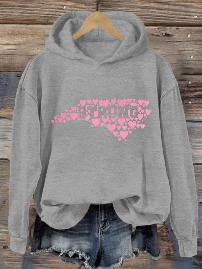 Women's Appalachia Strong Print Casual Sweatshirt