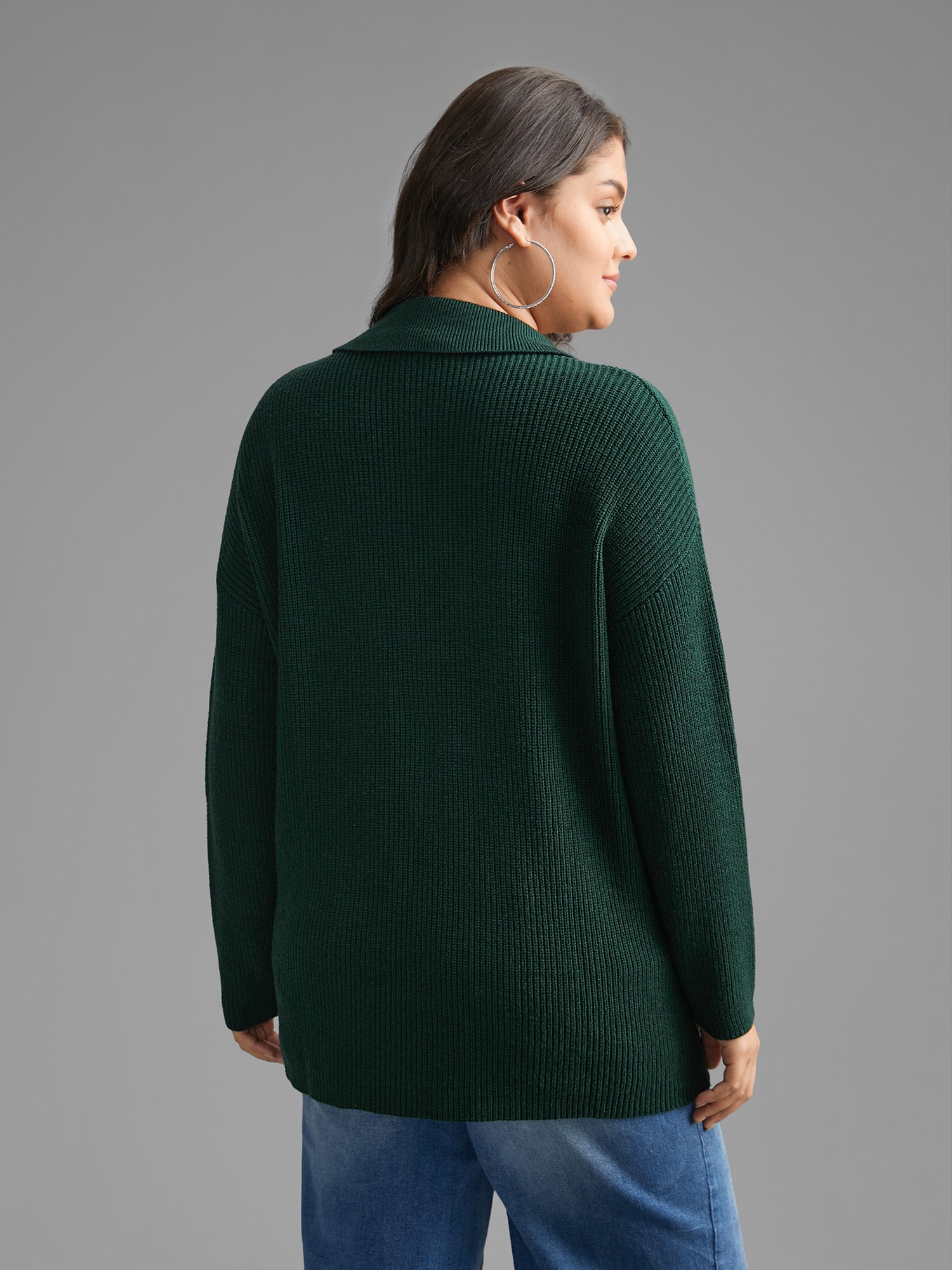 Supersoft Essentials Textured Button Up Pullover