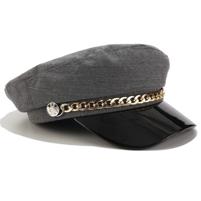 Unisex Retro Classic Style Solid Color Beret Hat