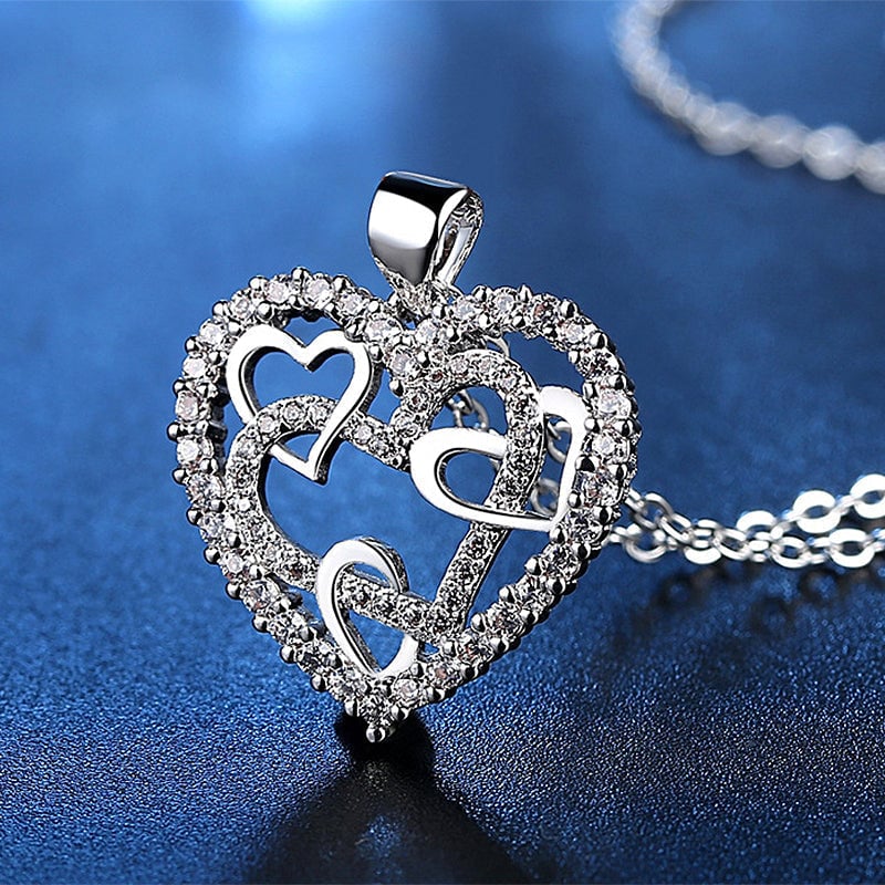 🔥Interlocking Hearts Necklace