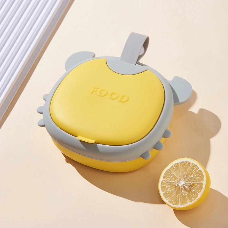 Baby Food Supplement Bowl For Baby Children Multi-functional Portable Drop-resistant Eating Bowl Baby Tableware Set Box