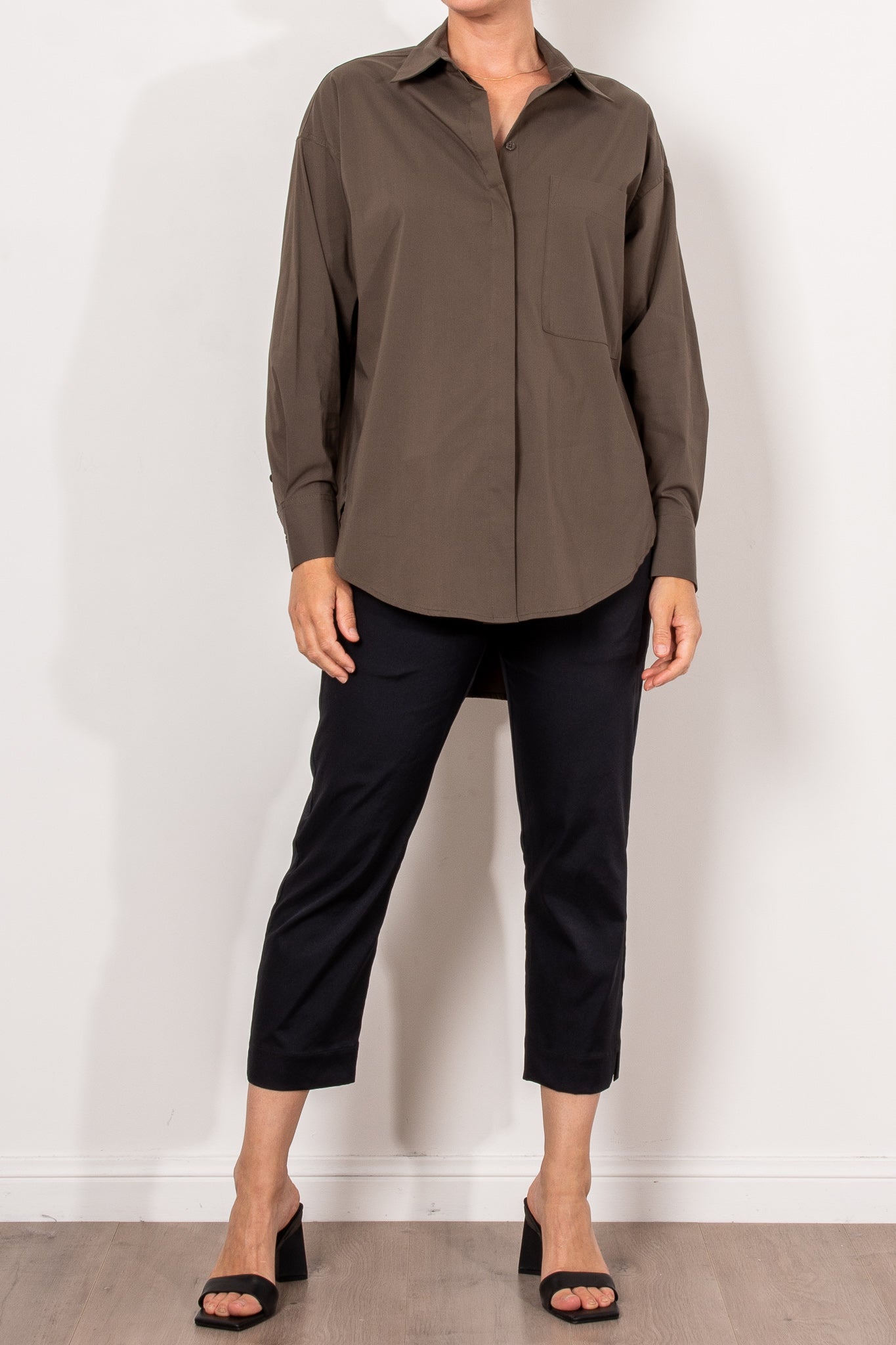 Mela Purdie Relaxed Pocket Shirt Microprene