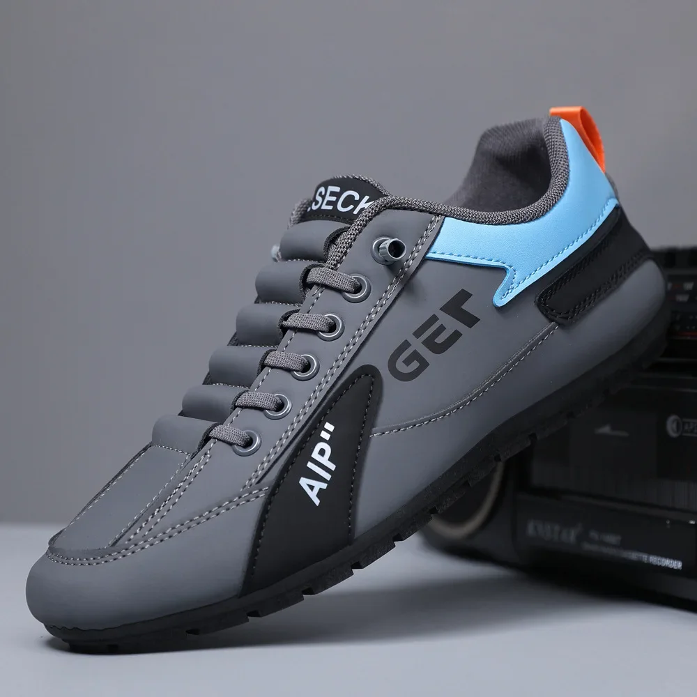 flats Men's Shoes Brand Male Sneakers Outdoor Comfortable Falt Walking Shoes 2024 Fashion Lightweight Trainers Student Footwear