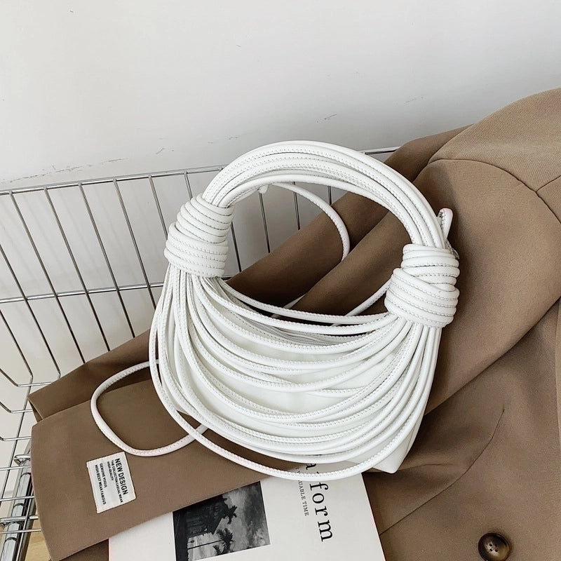 Women's All Seasons Pu Leather Fashion Straw Bag