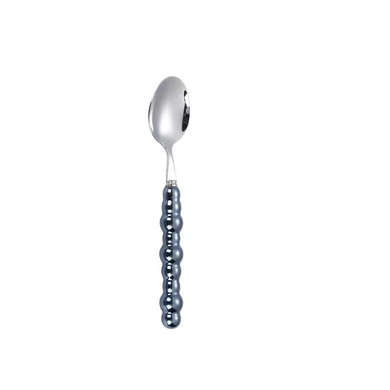 Ceramic Pearl Handle Stainless Steel Knife. Fork And Spoon Creative Light Luxury Western Food Hotel Steak Knife Dessert Spoon Tableware Suit
