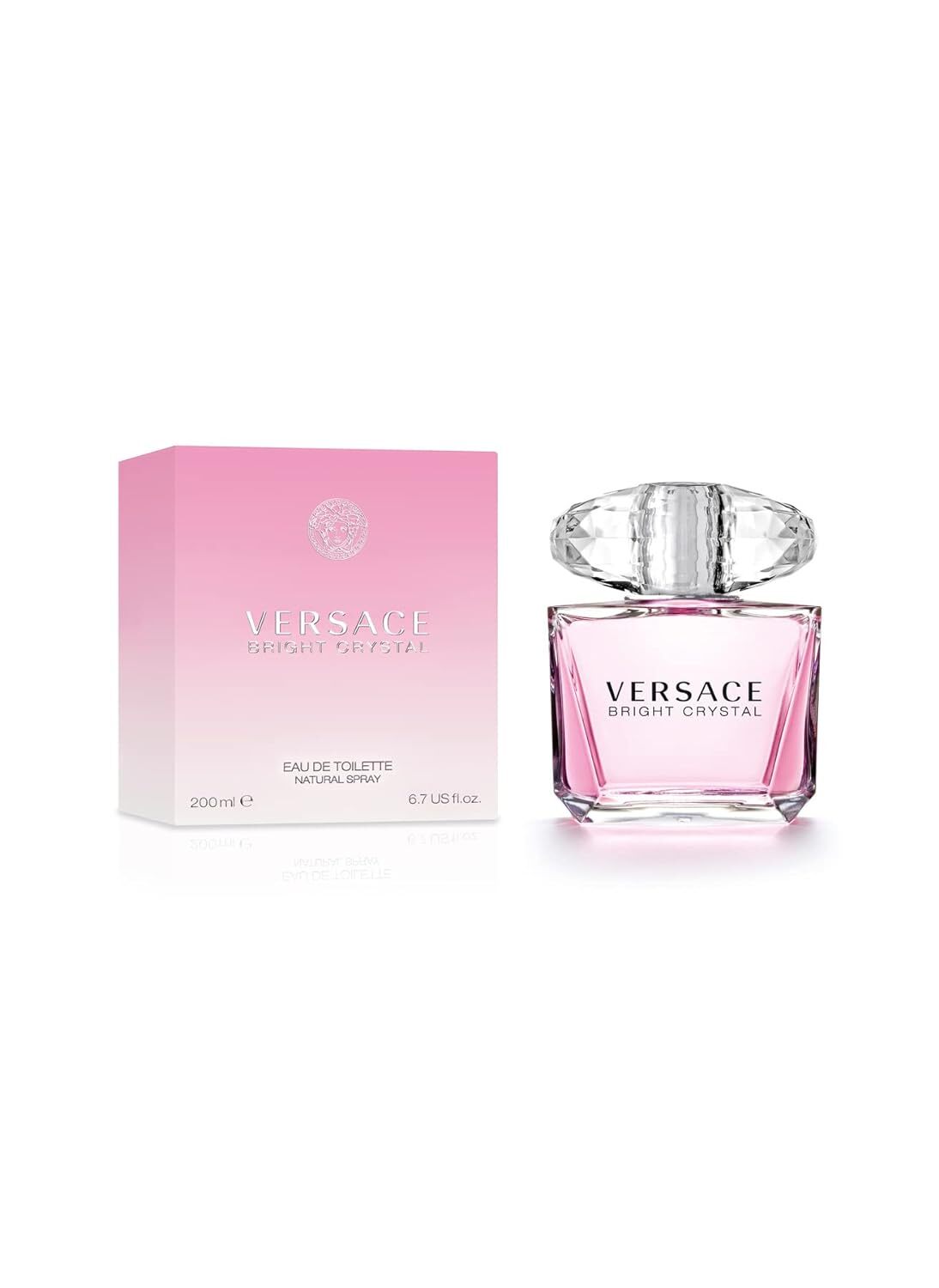 Versace Bright Crystal Eau de Toilette Spray for Women. 6.7 Fl Oz