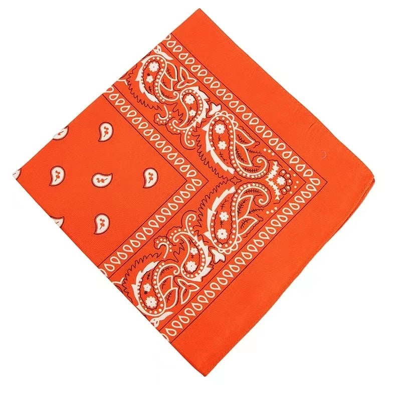 Supply Spot Batch Of Polyester 21g Cashew Flower Scarf Paisley Hip-hop Hip-hop Outdoor Polyester