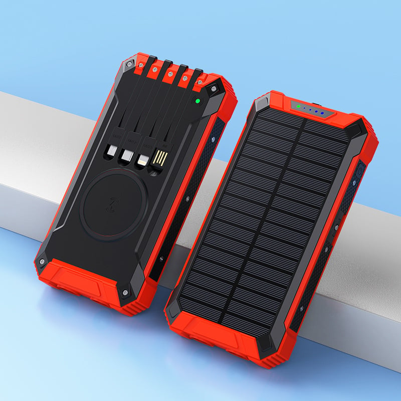 🔥Portable Wireless Solar Power Bank