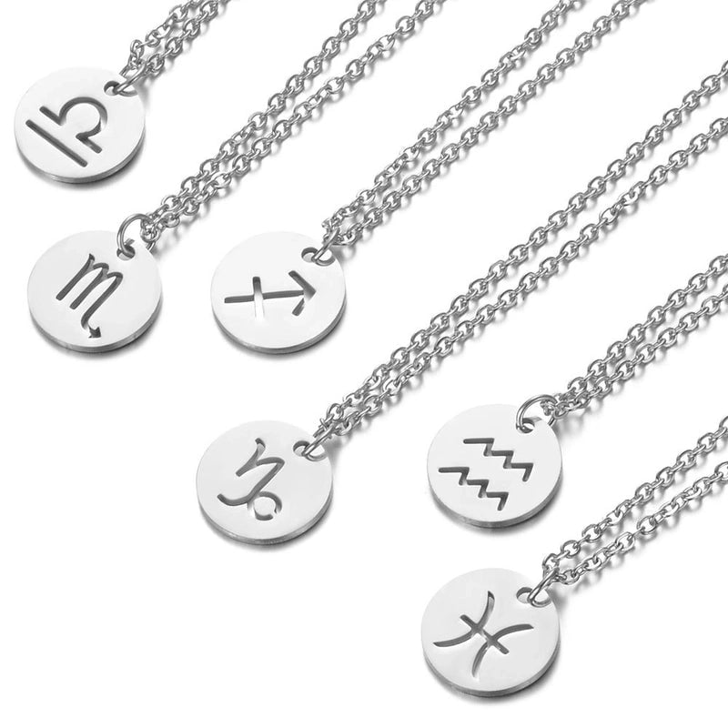 Minimalist Constellation 201 Stainless Steel 18K Gold Plated Polishing Pendant Necklace
