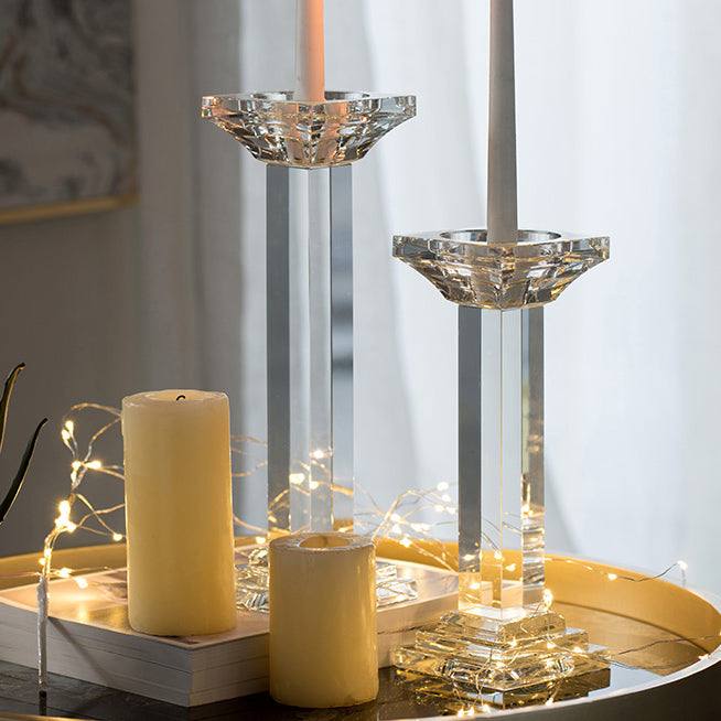 Halo Crystal Candlestand Extra Large