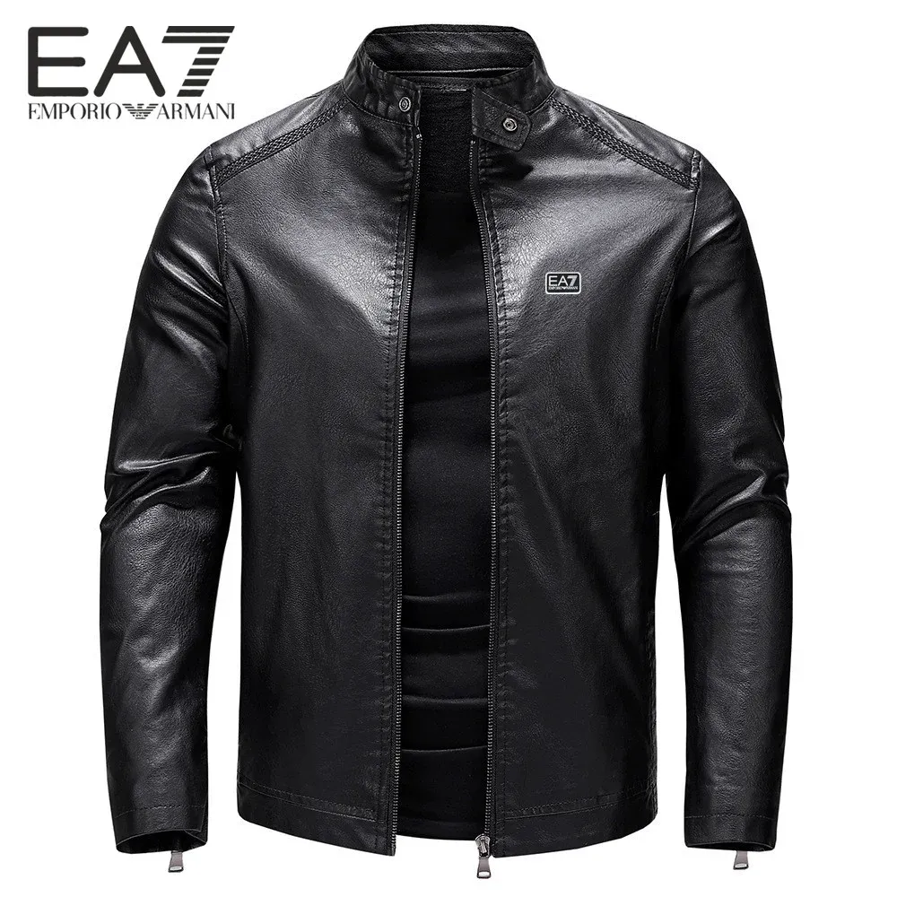 Armani Chaqueta de piel de vacuno para hombre