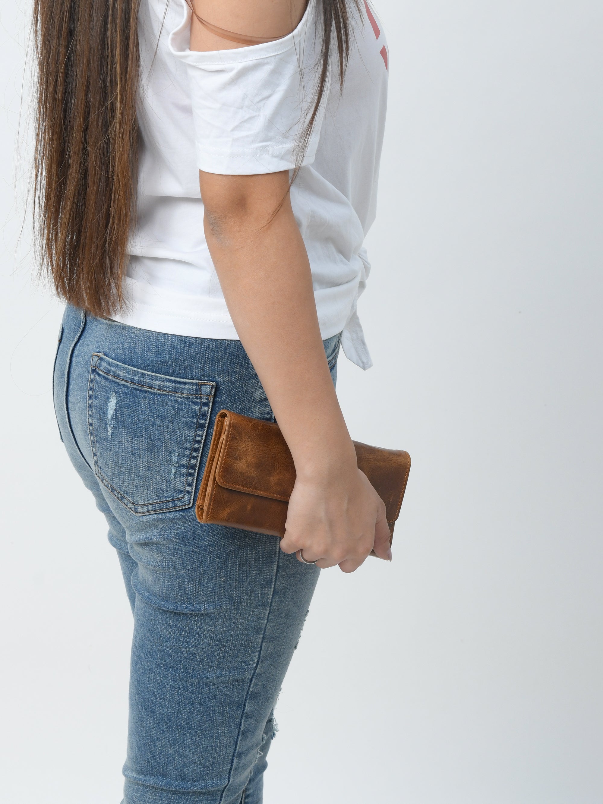 Women's Wallet- Tan Brown
