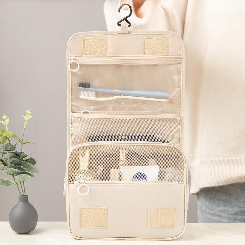 Travel-Friendly Waterproof Makeup & Toiletries Organizer Pouch