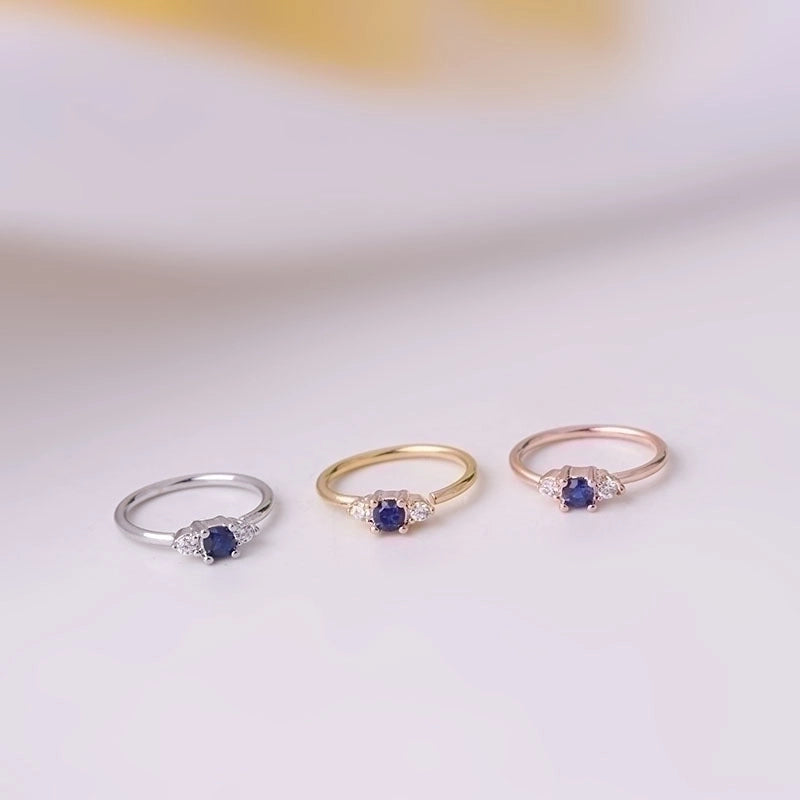 Fashion Geometric Copper Plating Zircon Nose Ring
