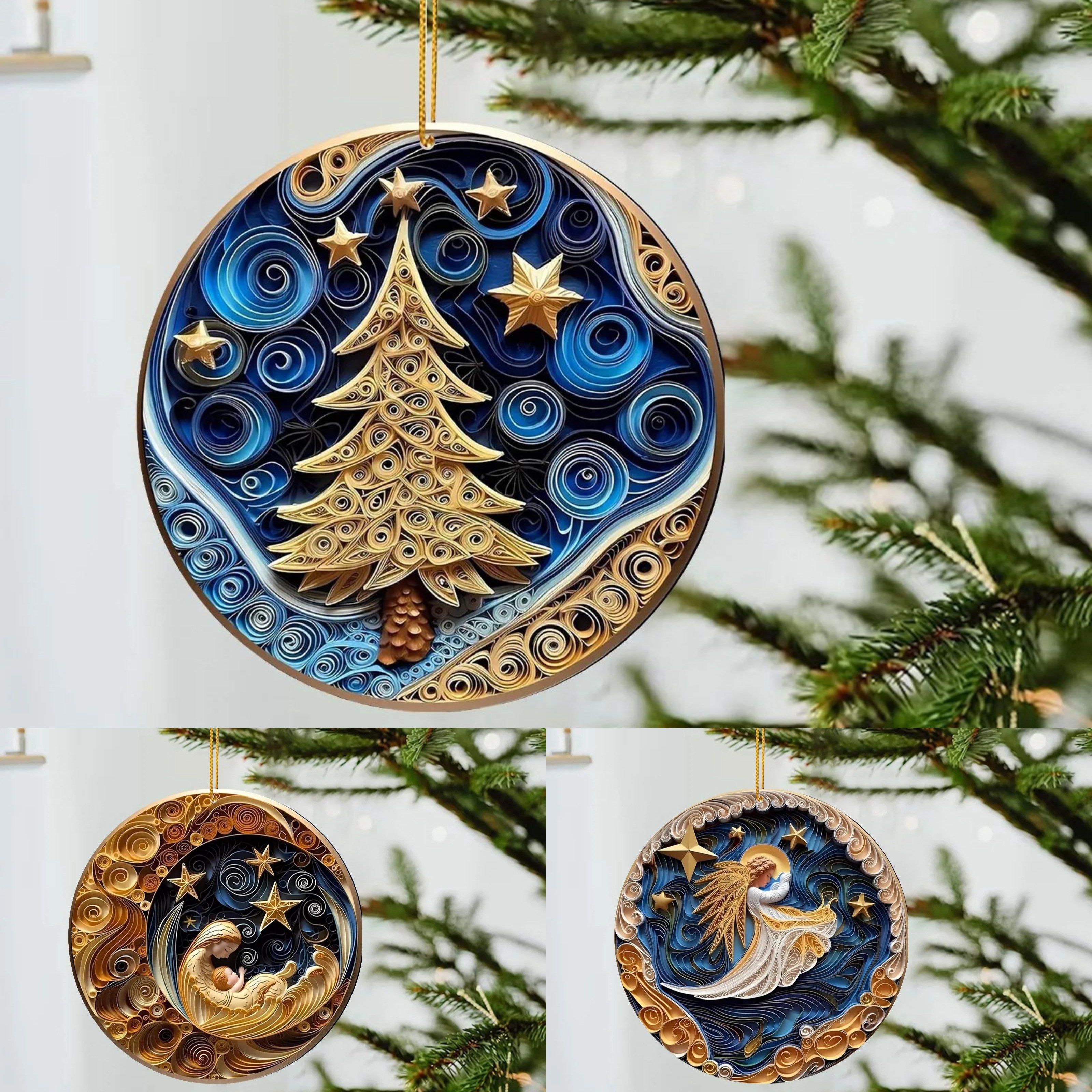 2023 Handmade Ornaments With Good Wishese