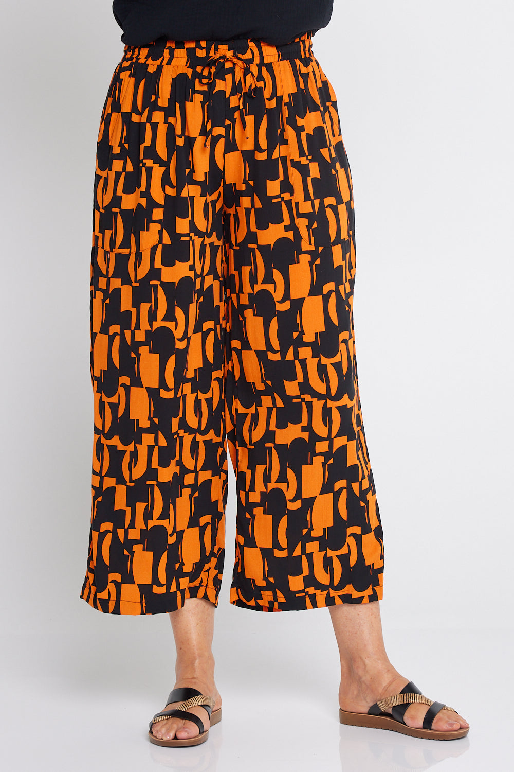 Aiko Lightweight Pants - Midcentury Orange