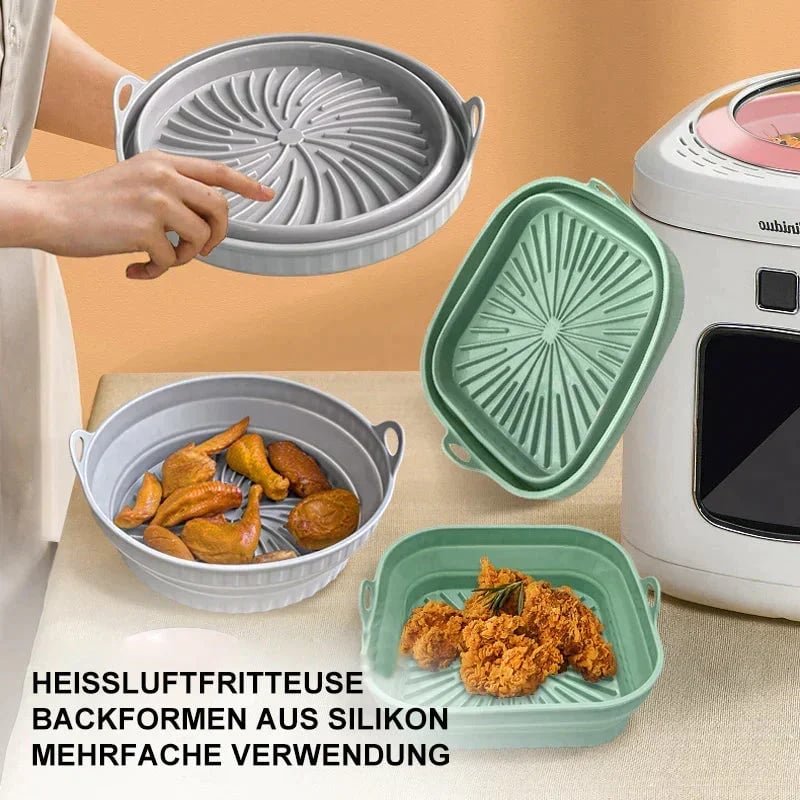 Hot air fryer Silicone grill pan