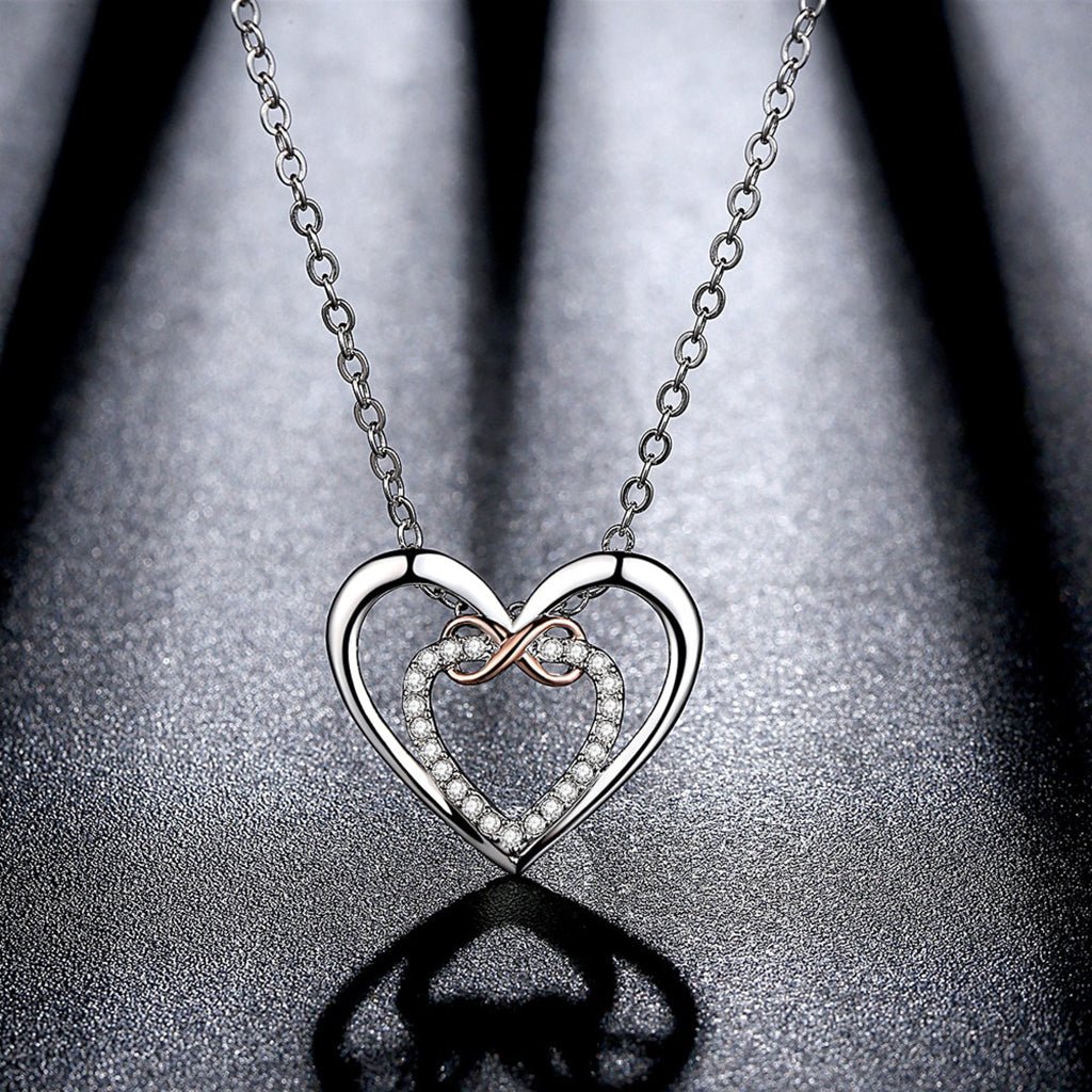 Granddaughter. Always Keep Me in Your Heart - Infinity Pendant