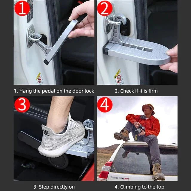 Car Door Step for Roof Access